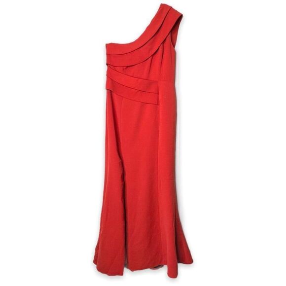 C/MEO COLLECTIVE One Shoulder Fragment Gown Size L - Picture 5 of 9